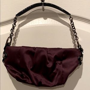Simply Vera Eggplant Zipper Purse